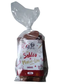 Sablés de Noël enrobés